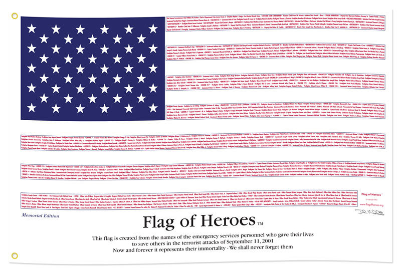 Flag Of Honor 911 Memorial Flags 