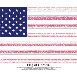 Flag of Heroes 9/11