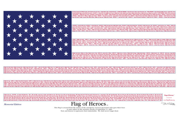 Flag of Heroes 9/11