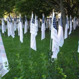 Flag of Honor 25 Flag Memorial Kit 9/11